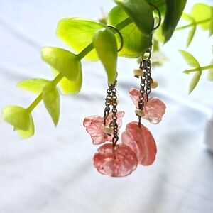 Garden Pink Earrings